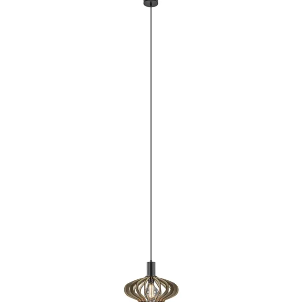 hanglamp_ufo_naturel_hout_1.webp Cheap Straluma Hanglamp Ufo naturel hout 35cm