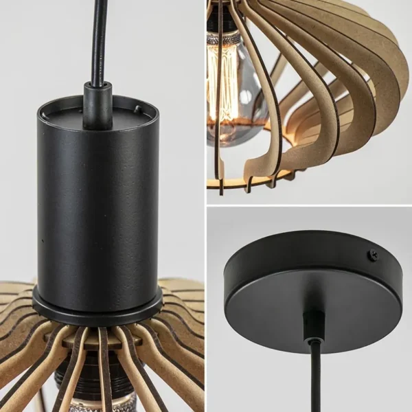 hanglamp_ufo_naturel_hout_2.webp Cheap Straluma Hanglamp Ufo naturel hout 35cm