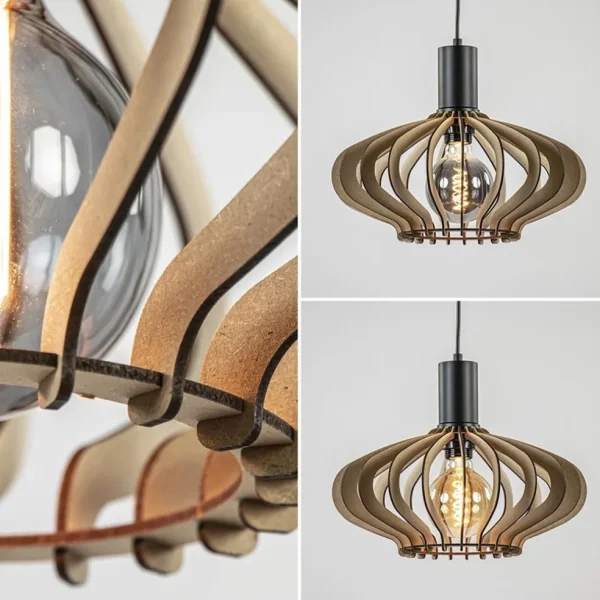 hanglamp_ufo_naturel_hout_3.webp Cheap Straluma Hanglamp Ufo naturel hout 35cm