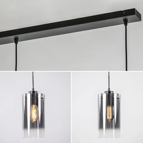 Flash Sale Straluma Hanglamp Ventotto 3l zwart/smoke glas