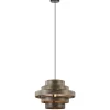 hanglamp_walnut_ringen_ho_1.webp Sale Straluma Hanglamp Walnut 6-ringen hout/zwart