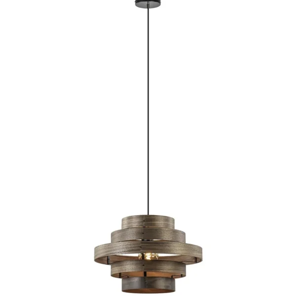 hanglamp_walnut_ringen_ho_1.webp Sale Straluma Hanglamp Walnut 6-ringen hout/zwart
