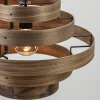 hanglamp_walnut_ringen_ho_2.webp Sale Straluma Hanglamp Walnut 6-ringen hout/zwart