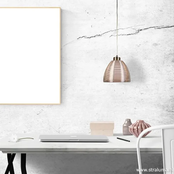 New Straluma Hanglamp Whires alu/wit