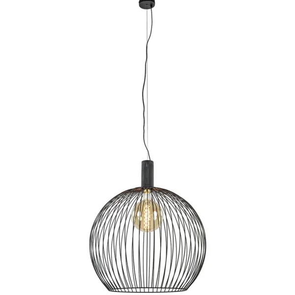 Hot Straluma Hanglamp Wire 70cm zwart