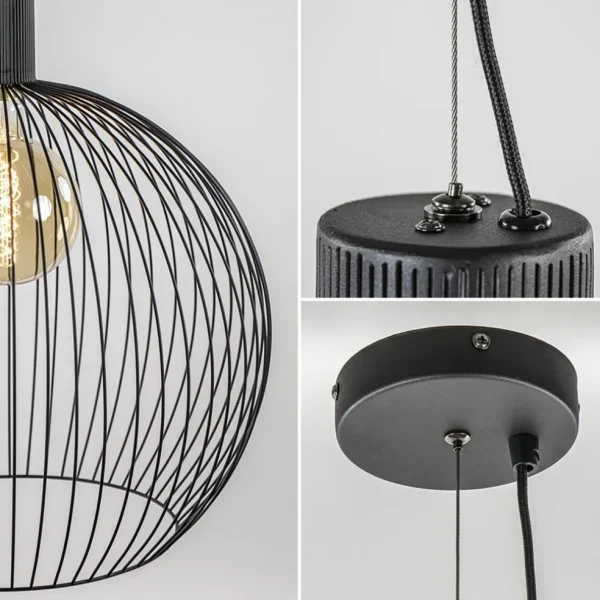Hot Straluma Hanglamp Wire 70cm zwart
