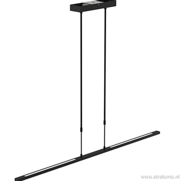 hanglamp_zwart_balk_xpush_1.webp Flash Sale Straluma Hanglamp zwart balk 2xpushdimmer CCT