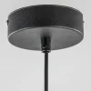 Best Straluma Hanglamp zwart met opaal wit glas 30 cm