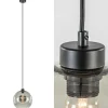 hanglamp_zwart_met_smoke__1-2.webp Cheap Straluma Hanglamp zwart met smoke glas 30cm