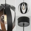 hanglamp_zwart_metalen_ri_2.webp Cheap Straluma Hanglamp zwart metalen ringen 40 cm