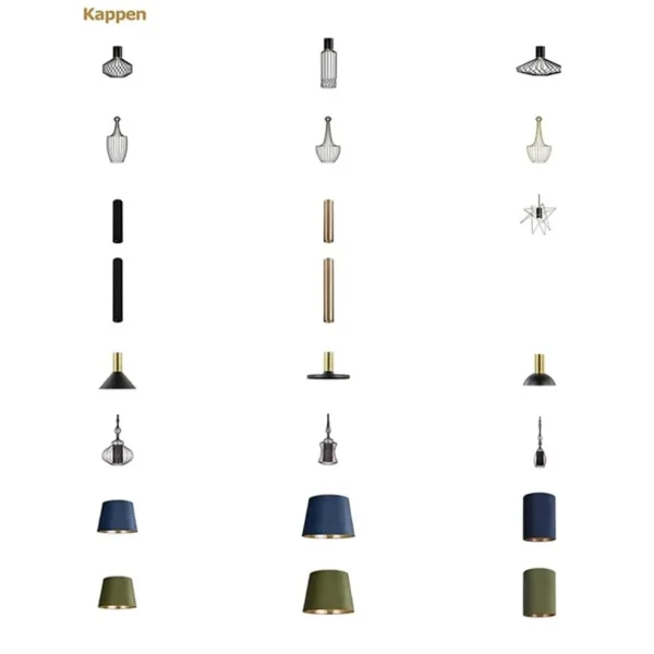hanglamp_zwart_spin_met___2.webp Best Sale Straluma Hanglamp zwart Spin met 6 snoeren