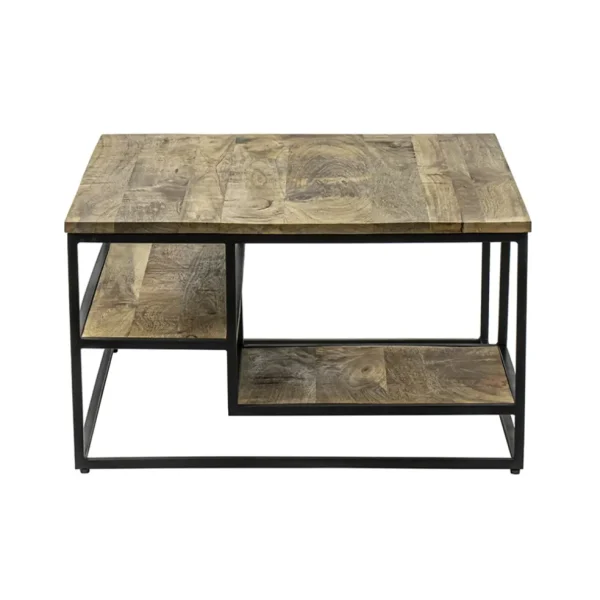 hoektafel_mangohout_met_z_1.webp Best Straluma Hoektafel mangohout met zwart frame 70x70x40 cm