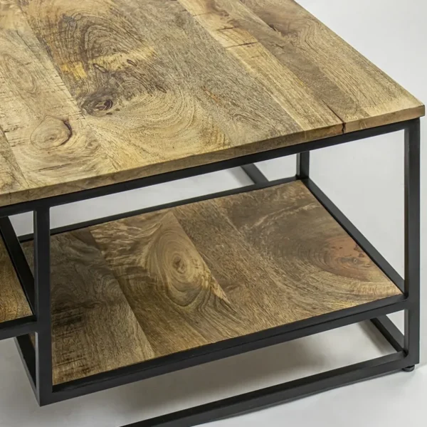 hoektafel_mangohout_met_z_2.webp Best Straluma Hoektafel mangohout met zwart frame 70x70x40 cm