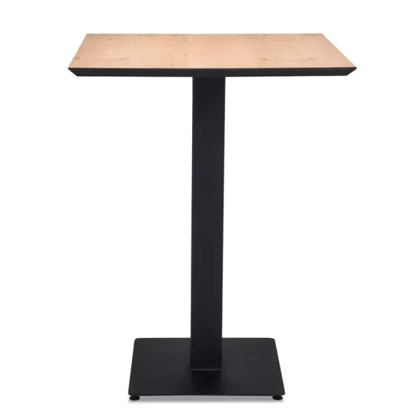 horeca_bartafel_vierkant__1.webp Store Straluma Horeca Bartafel vierkant 80x80 zwart met eiken