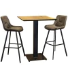 horeca_bartafel_vierkant__4.webp Store Straluma Horeca Bartafel vierkant 80x80 zwart met eiken