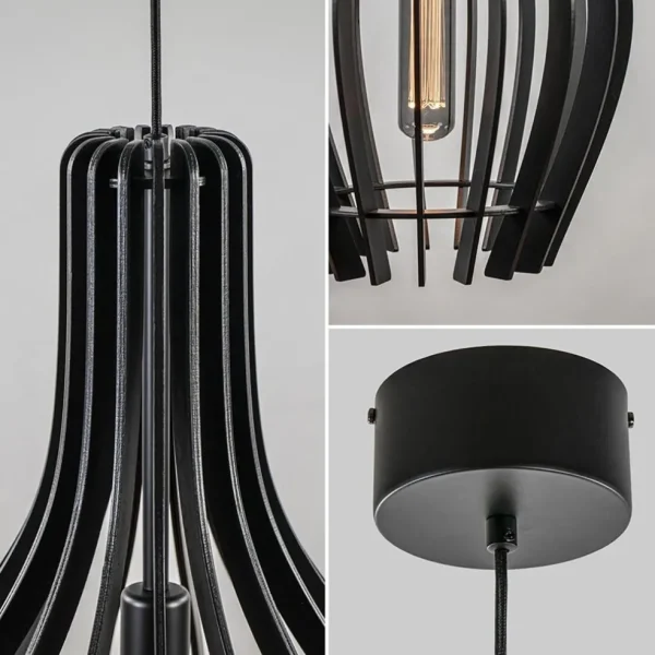 houten_hanglamp_kegel_gro_2.webp Sale Straluma Houten hanglamp kegel groot mat zwart
