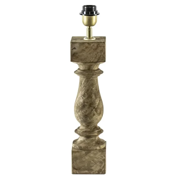 houten_lampvoet_cumani_me_0.webp Sale Straluma Houten lampvoet Cumani met bronzen fitting