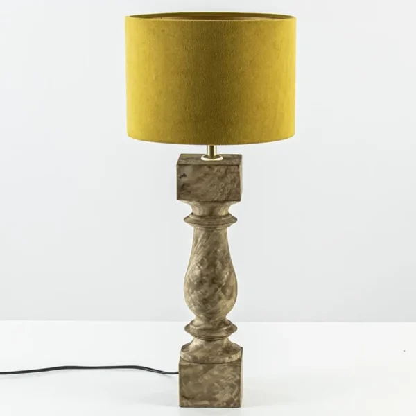 houten_lampvoet_cumani_me_3.webp Sale Straluma Houten lampvoet Cumani met bronzen fitting