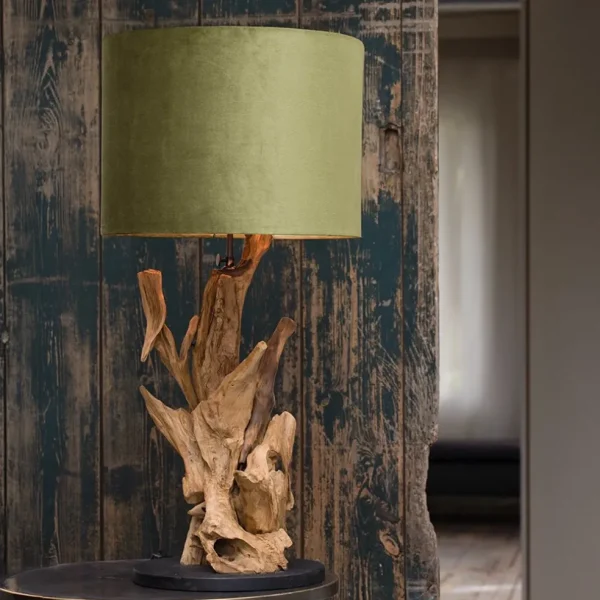 houten_lampvoet_ikal_ligh_4.webp Cheap Straluma Houten lampvoet Ikal Light and Living exclusief kap