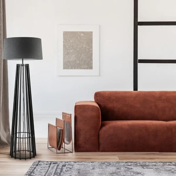 houten_lampvoet_mat_zwart_4.webp Best Straluma Houten lampvoet mat zwart exclusief kap