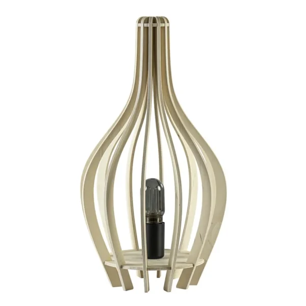houten_tafellamp_kegel_na_0.webp Outlet Straluma Houten tafellamp kegel naturel met zwart
