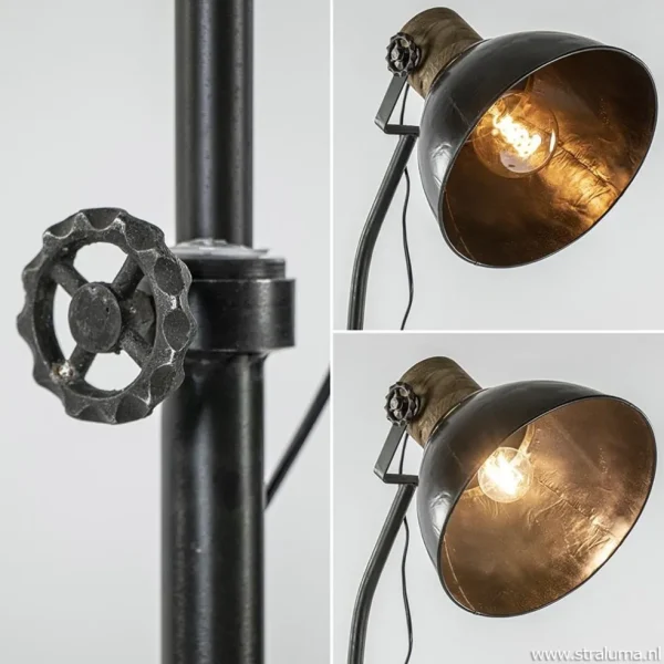 industrieel_landelijke_vl_3.webp Shop Straluma Industrieel landelijke vloerlamp Jody zink met hout