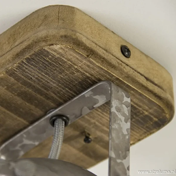industriele_wandplafondsp_3.webp New Straluma Industriele wand/plafondspot hout metaal