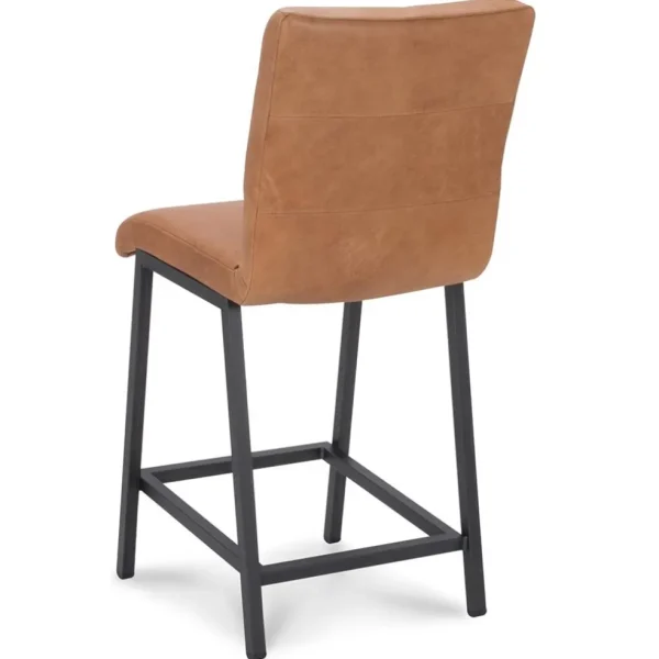 industrile_barkruk_met_co_2.webp Sale Straluma Industriële barkruk met cognac lederen zitting
