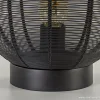 Clearance Straluma Industriële draad tafellamp Ophra zwart