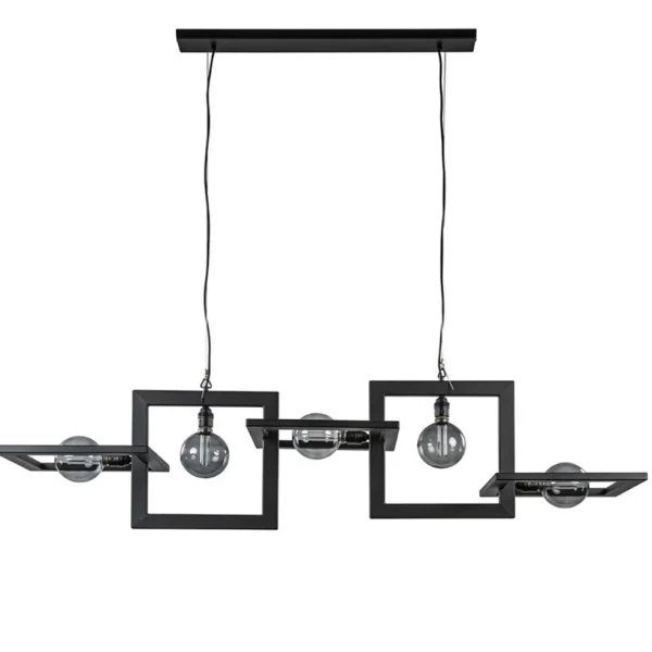 industrile_hanglamp_mat_z_0.webp Cheap Straluma Industriële hanglamp mat zwart metalen frame