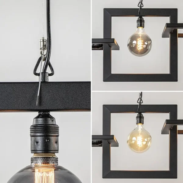 industrile_hanglamp_mat_z_3.webp Cheap Straluma Industriële hanglamp mat zwart metalen frame
