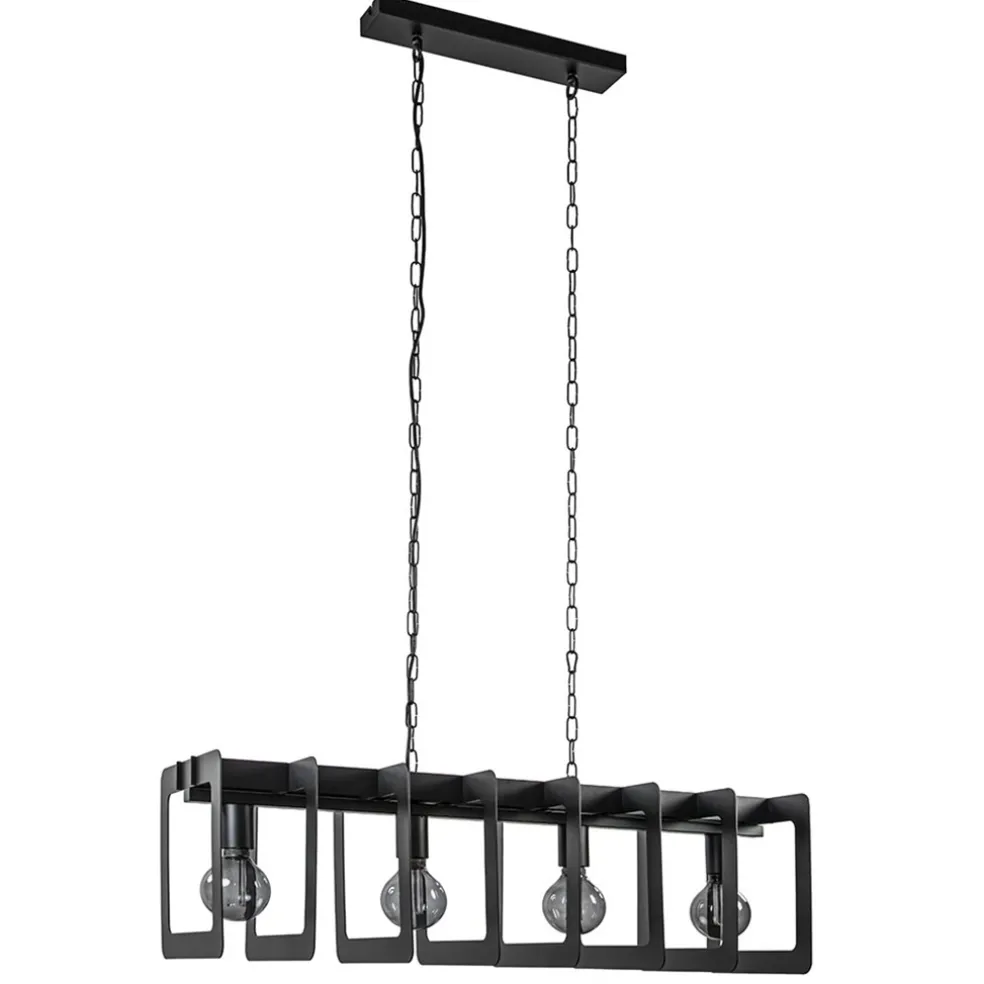 industrile_hanglamp_squar_0.webp Online Straluma Industriële hanglamp squares mat zwart metaal