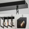 Online Straluma Industriële hanglamp squares mat zwart metaal