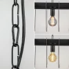 Online Straluma Industriële hanglamp squares mat zwart metaal