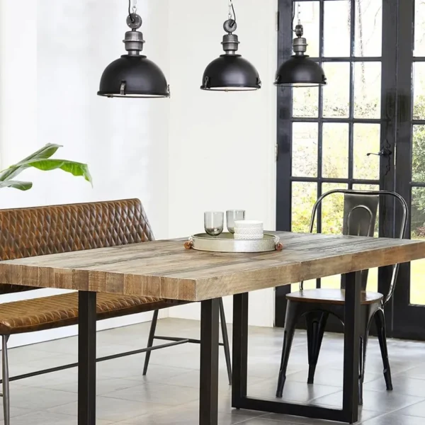 industrile_lichts_hanglam_4.webp Outlet Straluma Industriële 3-lichts hanglamp bikkel mat zwart