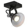 industrile_plafondwandspo_0.webp Online Straluma Industriële plafond/wandspot zwart inclusief LED