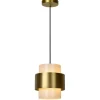 klassieke_hanglamp_goud_m_1.webp Cheap Straluma Klassieke hanglamp goud met opaal glazen kap
