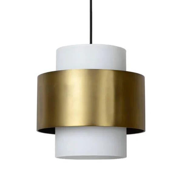 klassieke_hanglamp_opaal__0.webp Online Straluma Klassieke hanglamp opaal glas met mat goud