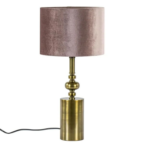 klassieke_lampvoet_helabi_3.webp Cheap Straluma Klassieke lampvoet Helabima antiek brons excl. kap