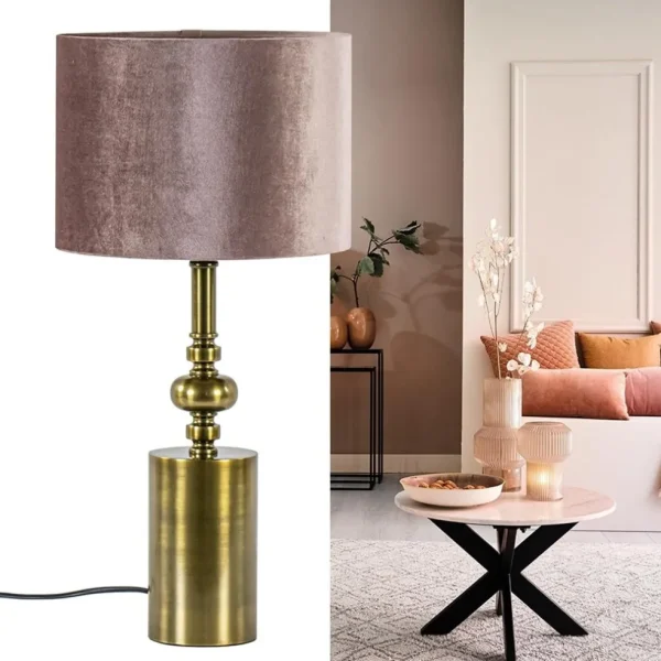 klassieke_lampvoet_helabi_4.webp Cheap Straluma Klassieke lampvoet Helabima antiek brons excl. kap
