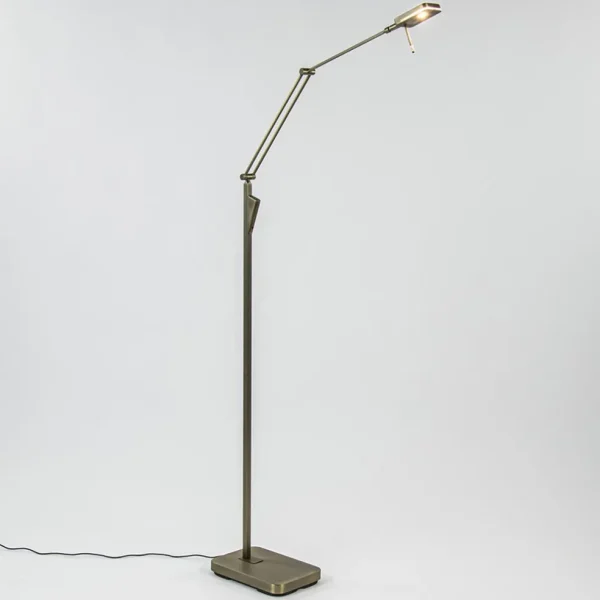 klassieke_leeslamp_met_di_1.webp Clearance Straluma Klassieke leeslamp met dimbaar LED donker brons