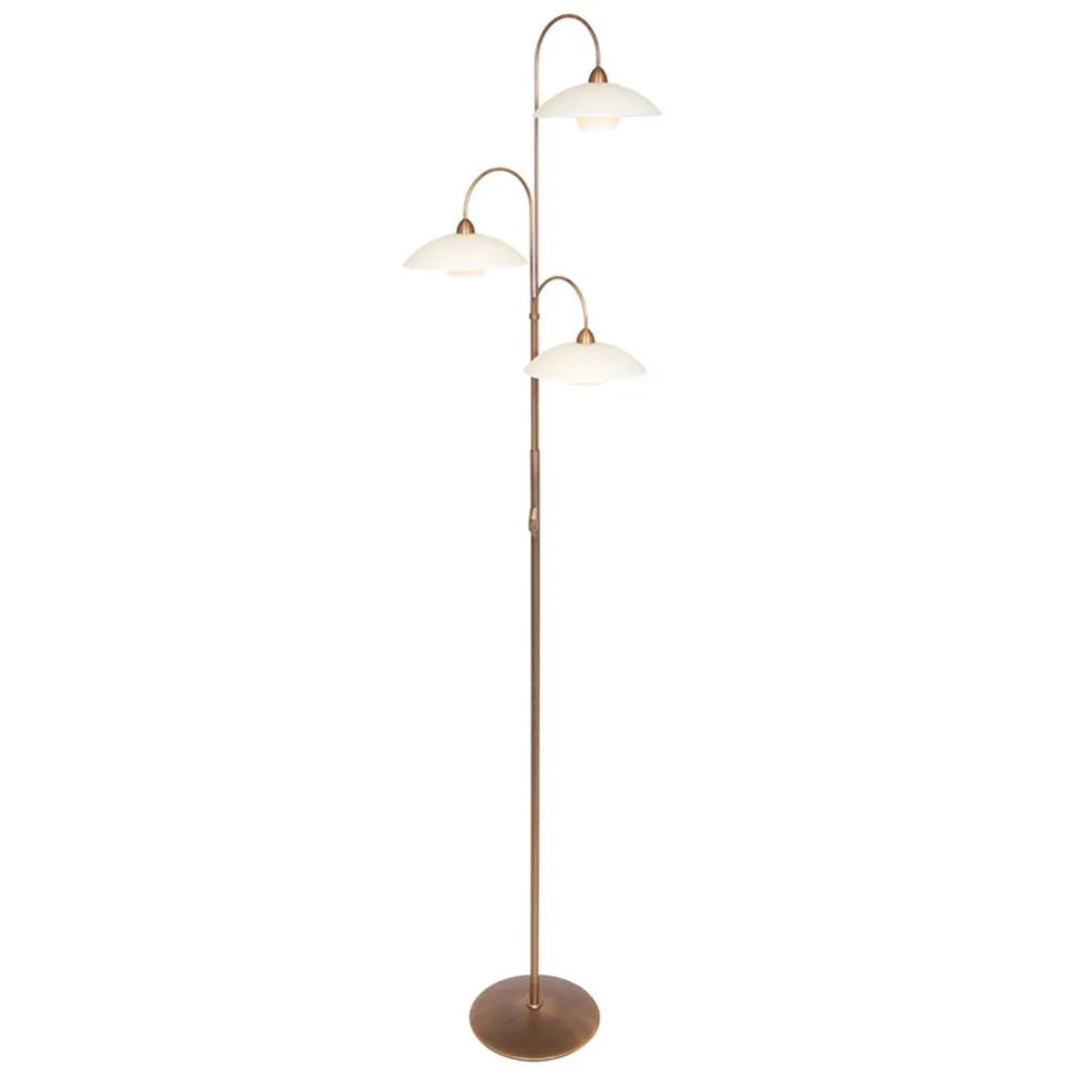 klassieke_lichts_vloerlam_0.webp Shop Straluma Klassieke 3-lichts vloerlamp brons inclusief LED