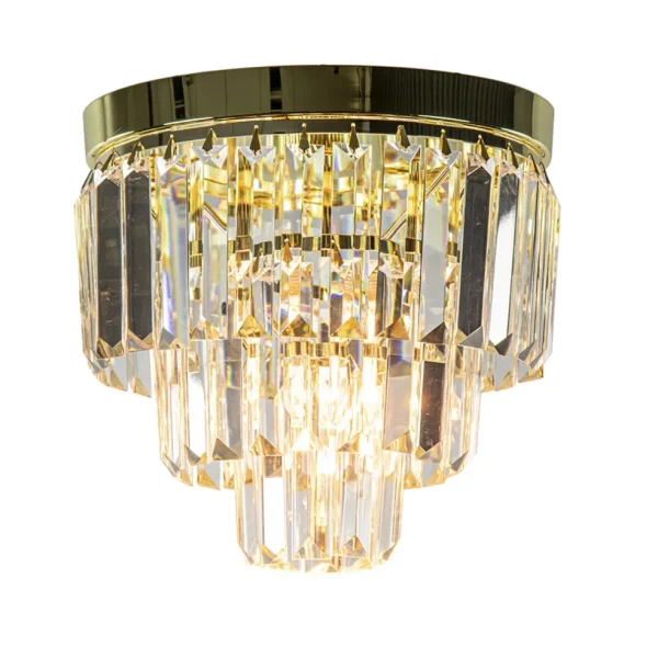klassieke_plafondlamp_gou_1.webp Cheap Straluma Klassieke plafondlamp goud met helder glas