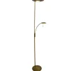 Shop Straluma Klassieke vloerlamp Zenith LED Brons