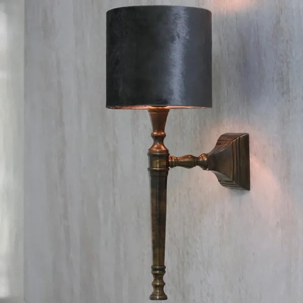 klassieke_wandlamp_delhi__4.webp Outlet Straluma Klassieke wandlamp Delhi antiek brons