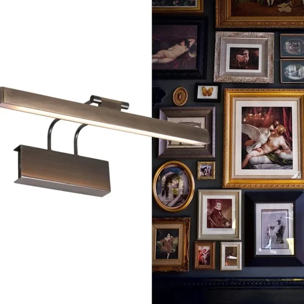 Best Sale Straluma Klassieke wandlamp schilderij brons met LED