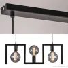 Shop Straluma Kleine eettafel hanglamp zwart frame