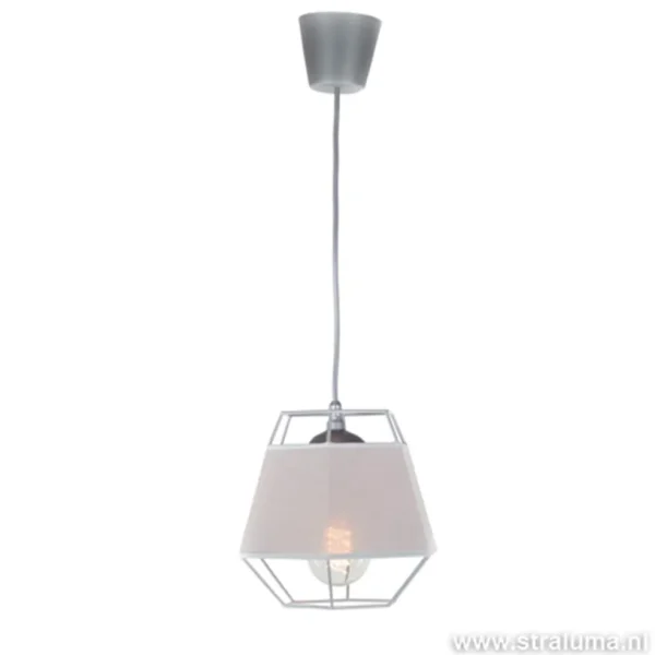 kleine_grijze_hanglamp_dr_1.webp Online Straluma Kleine grijze hanglamp draad met stof