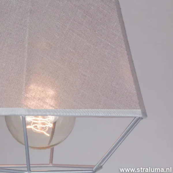 kleine_grijze_hanglamp_dr_2.webp Online Straluma Kleine grijze hanglamp draad met stof