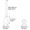 kleine_hanglamp_nostalgia_1.webp Flash Sale Straluma Kleine hanglamp Nostalgia smoke glas inclusief LED